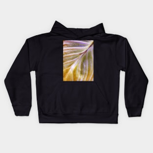 Hosta leaf ~ end of season Kids Hoodie